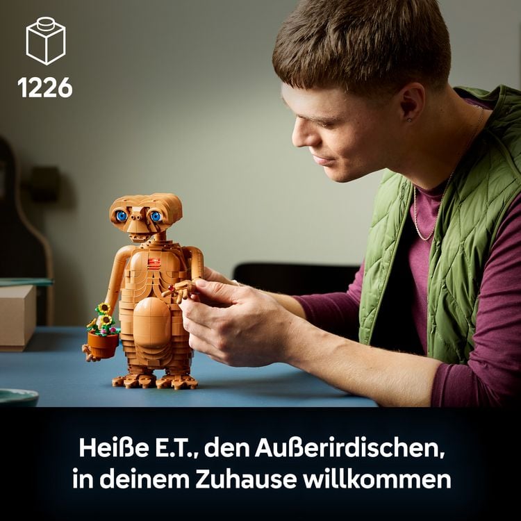 Produktbild: LEGO Ideas E.T. the Extra-Terrestrial Modellbau 21370