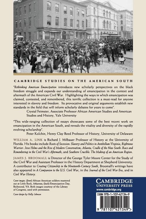 Produktbild: Rethinking American Emancipation