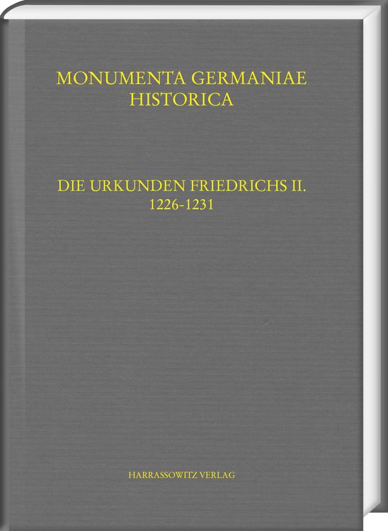 Produktbild: Die Urkunden Friedrichs II.