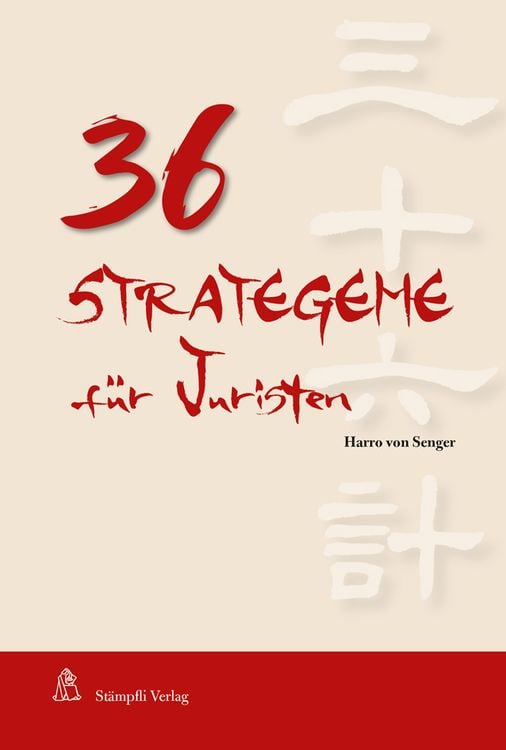 Produktbild: 36 Strategeme f&uuml;r Juristen