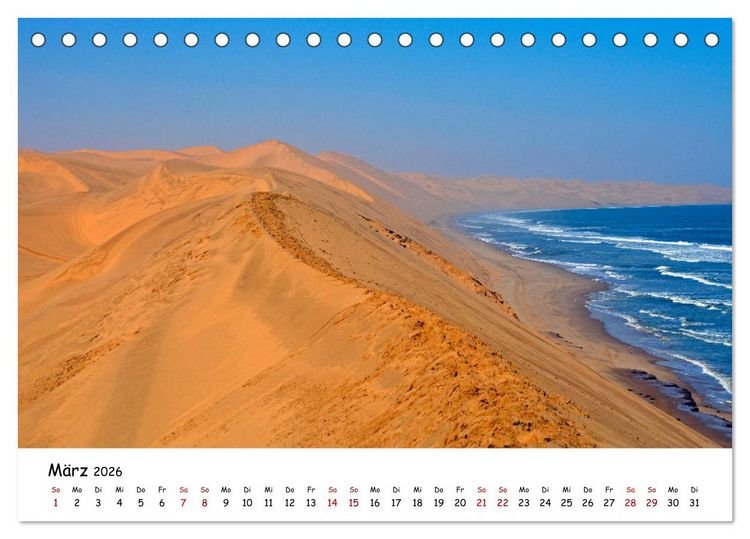 Produktbild: Natur und Landschaft. S&uuml;dliches Afrika 2026 (Tischkalender 2026 DIN A5 quer), CALVENDO Monatskalender