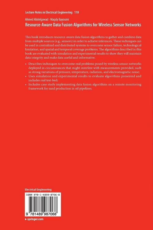 Produktbild: Resource-Aware Data Fusion Algorithms for Wireless Sensor Networks