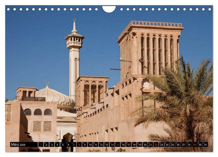 Produktbild: Emirat Dubai (Wandkalender 2026 DIN A4 quer), CALVENDO Monatskalender