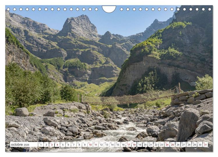 Produktbild: Les Portes du Soleil, Haute-Savoie (Calendrier mural 2026 DIN A4 vertical), CALVENDO calendrier mensuel