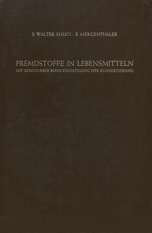 Produktbild: Fremdstoffe in Lebensmitteln