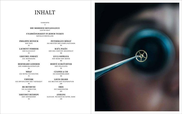 Produktbild: Pr&auml;zision & Leidenschaft. Unabh&auml;ngige Schweizer Uhrenmanufakturen