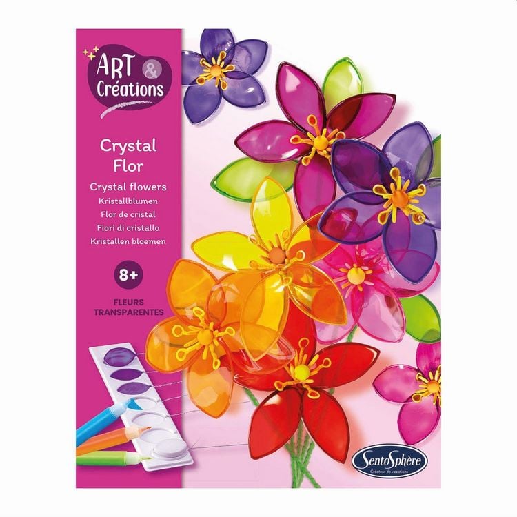Produktbild: SENTOSPHERE - Bastelset Kristallblumen