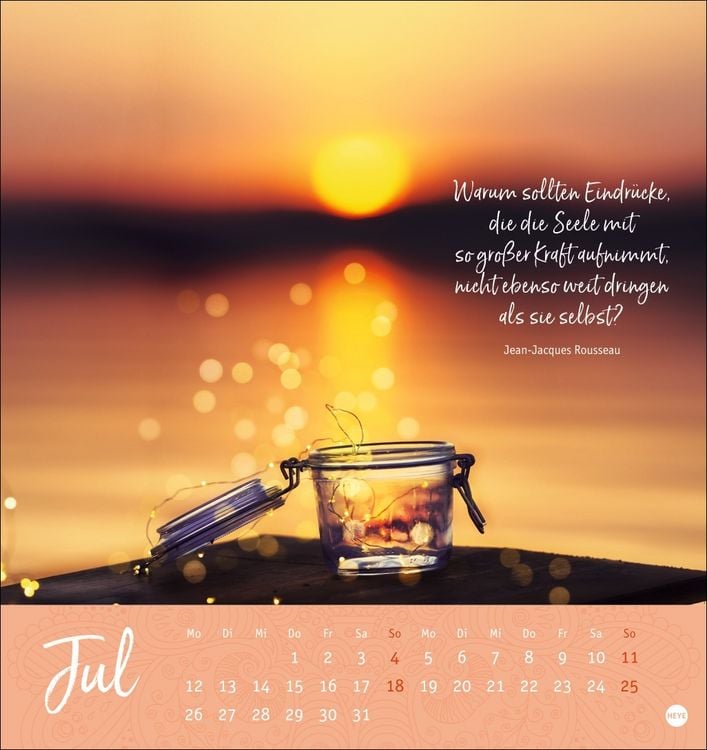 Produktbild: Stille Momente Postkartenkalender 2027