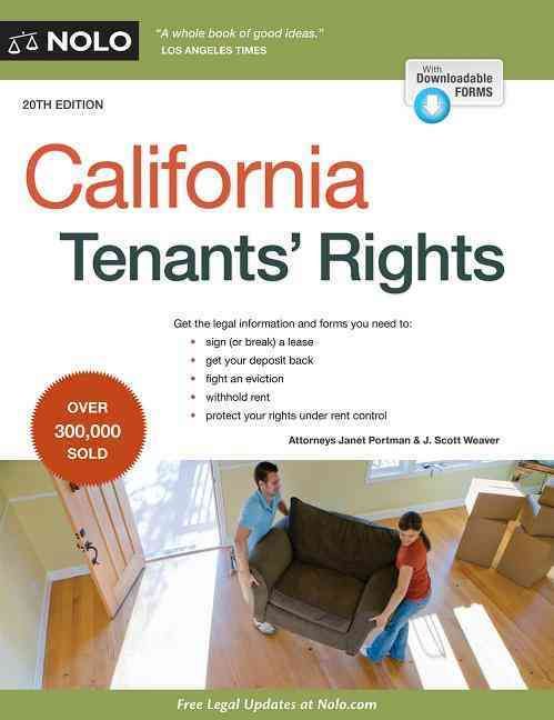 Produktbild: California Tenants Rights 20/e