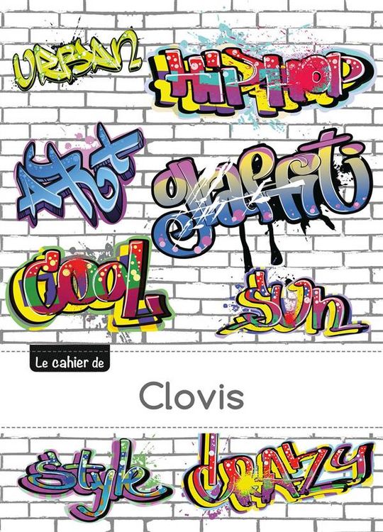 Produktbild: Le carnet de clovis blanc, 96p,