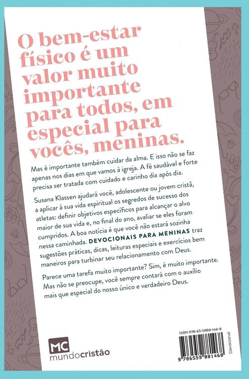 Produktbild: Devocionais para meninas: Um ano de atividades para turbinar sua f&eacute;