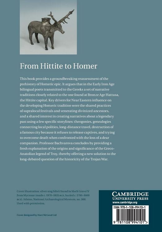 Produktbild: From Hittite to Homer