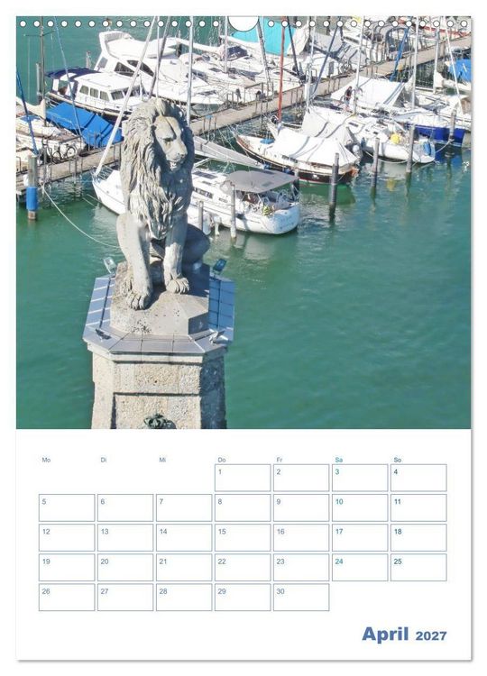 Produktbild: Lindau. Die Gl&uuml;cksfinder-Insel (Wandkalender 2027 DIN A3 hoch), CALVENDO Monatskalender