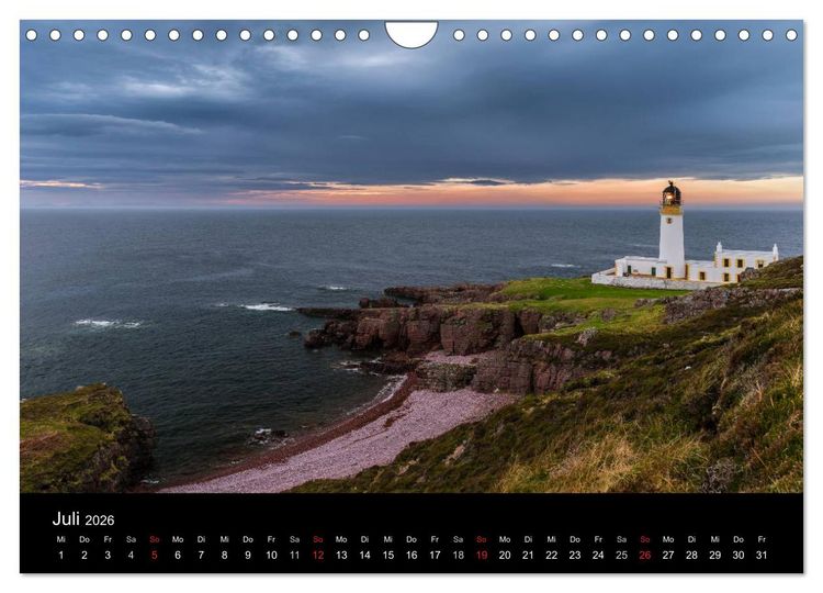 Produktbild: Schottland - Scotland - Alba (Wandkalender 2026 DIN A4 quer), CALVENDO Monatskalender