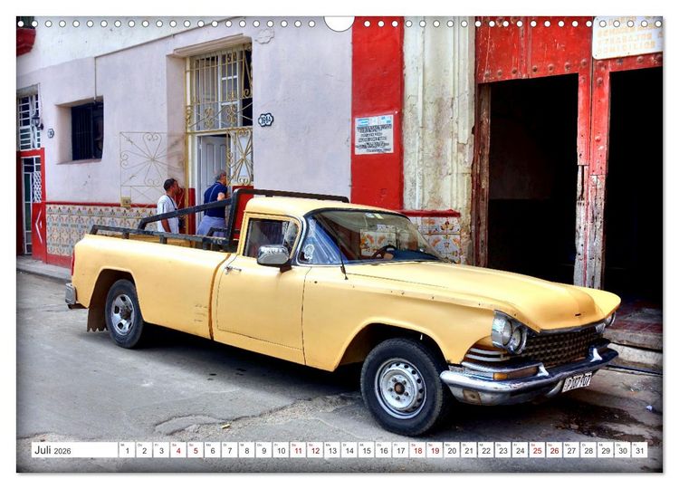 Produktbild: BEST OF PICK-UPS - Pritschenwagen Made in USA (Wandkalender 2026 DIN A3 quer), CALVENDO Monatskalender