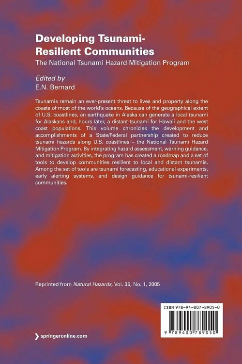 Produktbild: Developing Tsunami-Resilient Communities