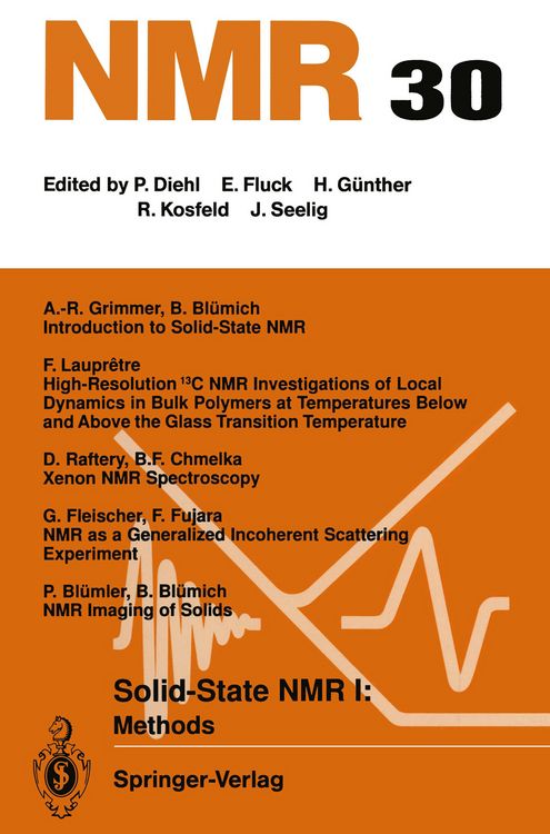 Produktbild: Solid-State NMR I Methods