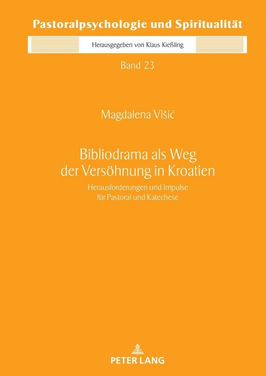 Produktbild: Bibliodrama als Weg der Vers&ouml;hnung in Kroatien