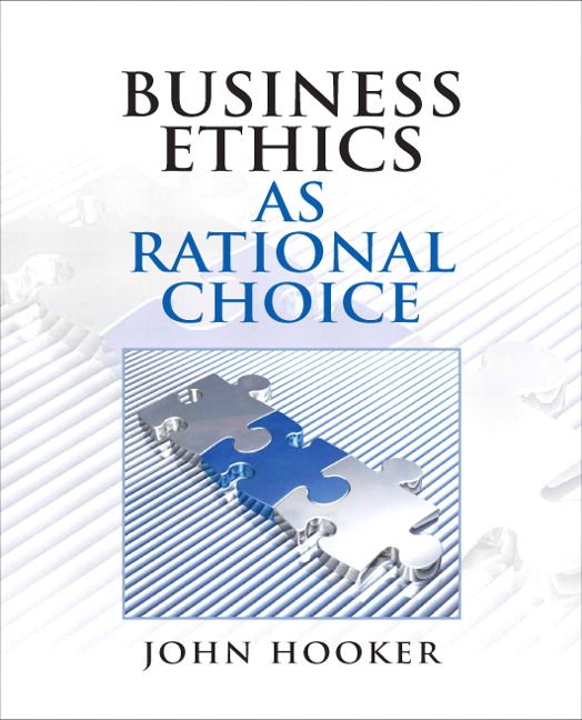 Produktbild: Business Ethics as Rational Choice