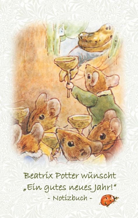 Produktbild: Beatrix Potter w&uuml;nscht "Ein gutes neues Jahr!" Notizbuch ( Peter Hase )