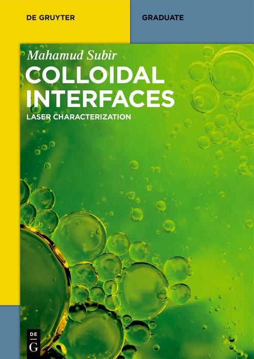 Produktbild: Colloidal Interfaces