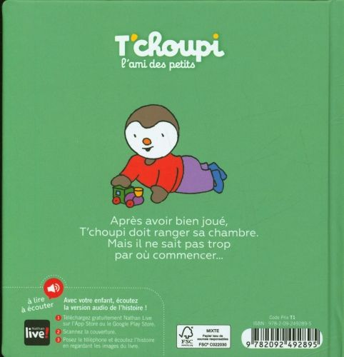 Produktbild: T'choupi range sa chambre