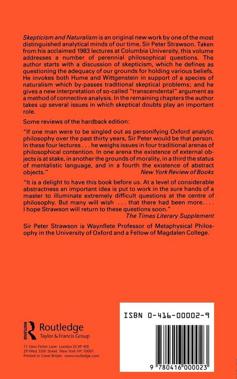 Produktbild: Scepticism and Naturalism