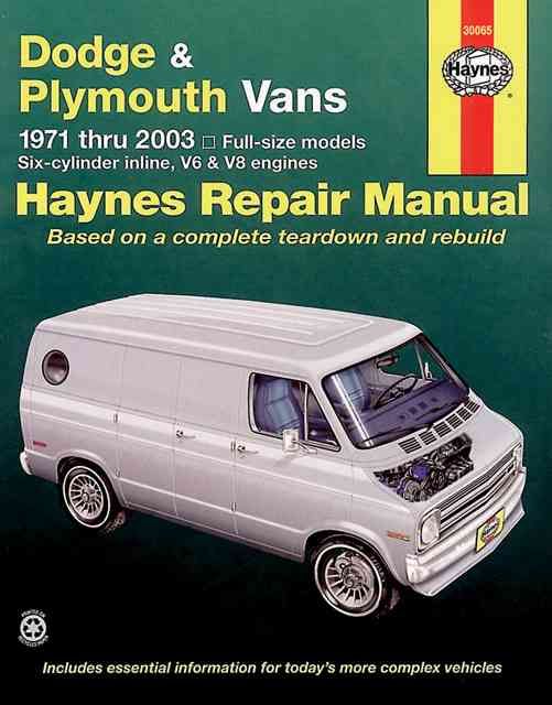 Produktbild: Haynes, J: Dodge Tradesman, Sportsman & Plymouth Voyager Ful