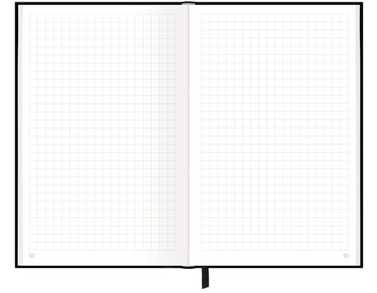Produktbild: Paper&you Notizbuch kariert A6+