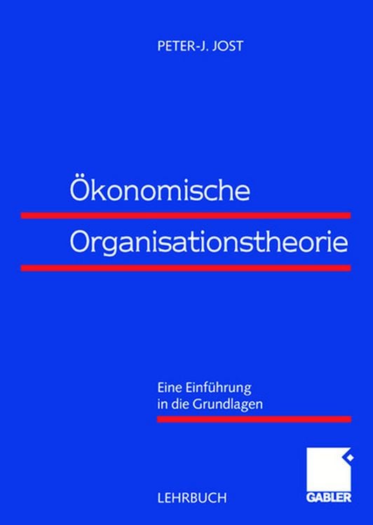 Produktbild: &Ouml;konomische Organisationstheorie