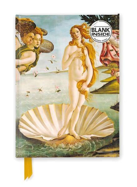 Produktbild: Premium Notizbuch Blank DIN A5: Sandro Botticelli, Die Geburt der Venus