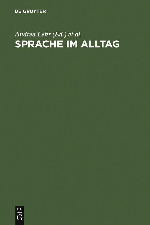 Produktbild: Sprache im Alltag