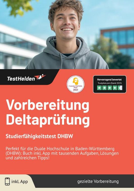 Produktbild: Vorbereitung Deltapr&uuml;fung/Studierf&auml;higkeitstest DHBW