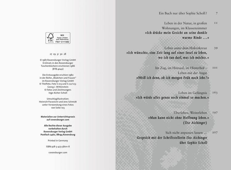 Produktbild: Das kurze Leben der Sophie Scholl