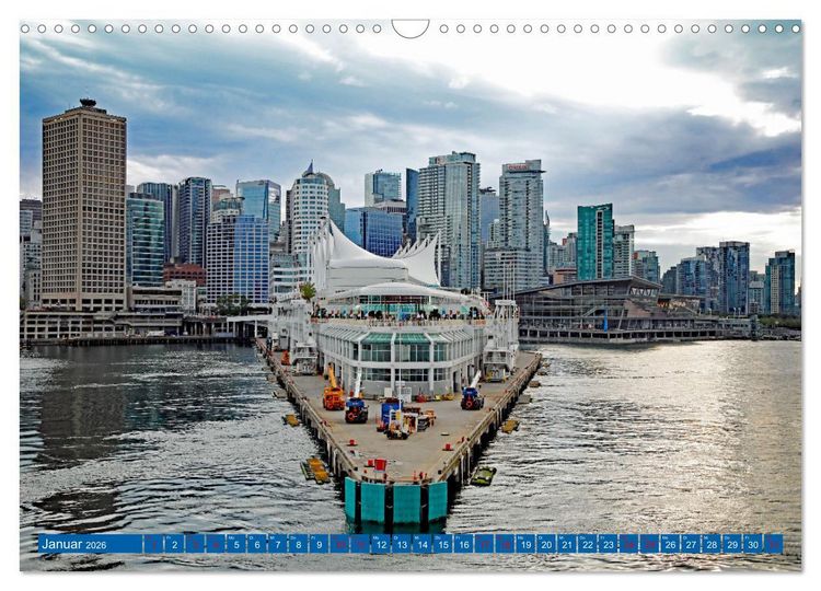 Produktbild: Von Vancouver nach Alaska (Wandkalender 2026 DIN A3 quer), CALVENDO Monatskalender