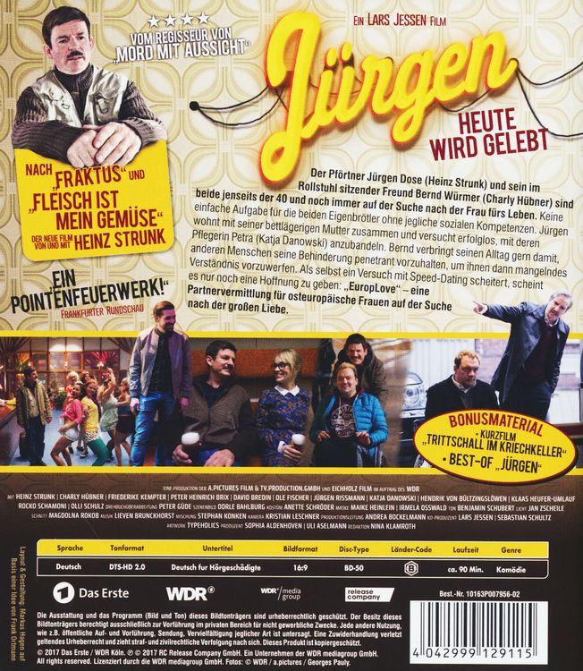 Produktbild: J&uuml;rgen - Heute wird gelebt