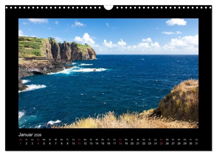 Produktbild: Azoren - S&atilde;o Miguel (Wandkalender 2026 DIN A3 quer), CALVENDO Monatskalender
