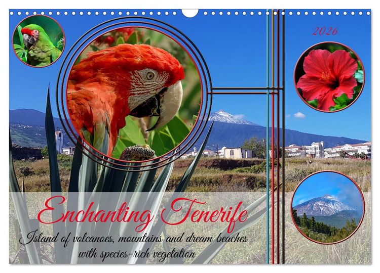 Produktbild: Enchanting Tenerife (Wall Calendar 2026 DIN A3 landscape), CALVENDO 12 Month Wall Calendar