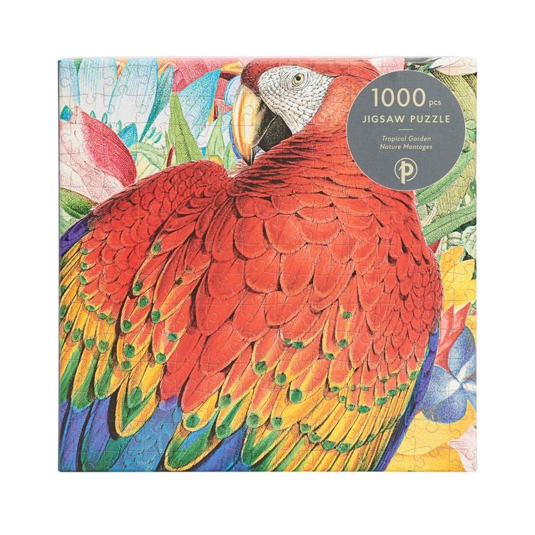Produktbild: Tropical Garden 1000 Piece Jigsaw Puzzle by Paperblanks (Nature Montages)
