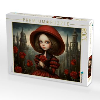 Produktbild: CALVENDO Puzzle Little Gothic Queen | 1000 Teile Lege-Gr&ouml;&szlig;e 64x48cm Foto-Puzzle f&uuml;r gl&uuml;ckliche Stunden