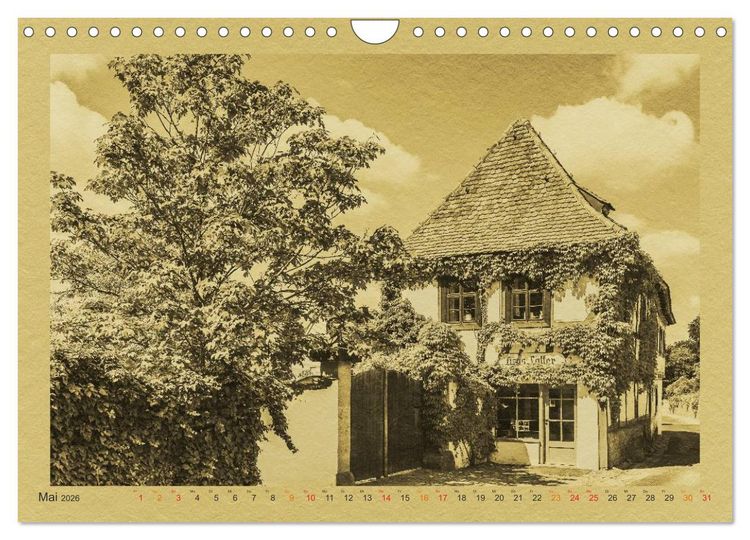 Produktbild: Radebeul - Ein Kalender im Zeitungsstil (Wandkalender 2026 DIN A4 quer), CALVENDO Monatskalender