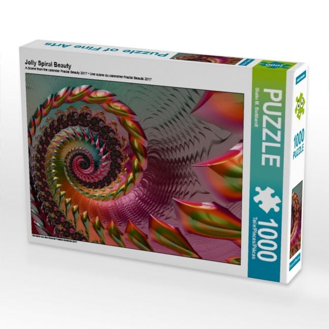 Produktbild: CALVENDO Puzzle Jolly Spiral Beauty | 1000 Teile Lege-Gr&ouml;&szlig;e 64x48cm Foto-Puzzle f&uuml;r gl&uuml;ckliche Stunden