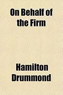 Produktbild: On Behalf of the Firm