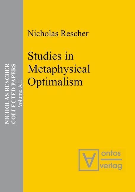 Produktbild: Studies in Metaphysical Optimalism
