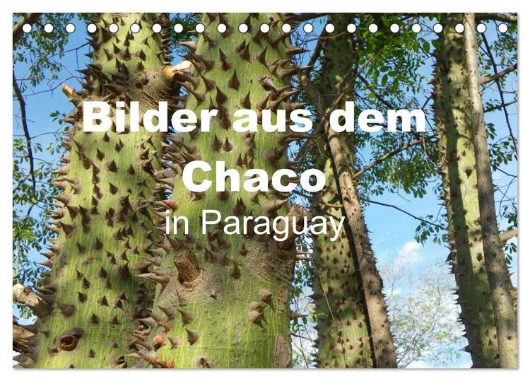 Produktbild: Bilder aus dem Chaco in Paraguay (Tischkalender 2026 DIN A5 quer), CALVENDO Monatskalender