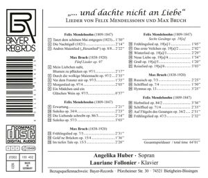 Produktbild: ...und dachte nicht an Liebe-Lieder