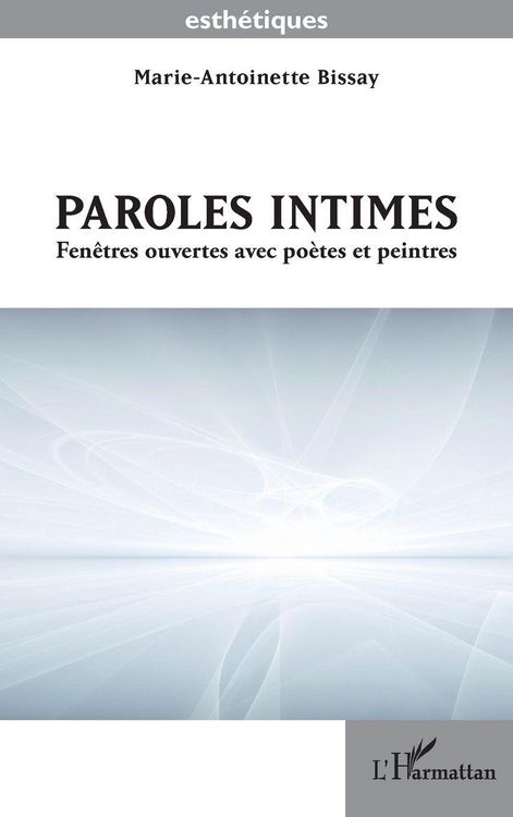 Produktbild: Paroles intimes