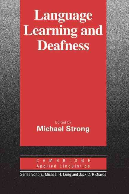 Produktbild: Language Learning and Deafness