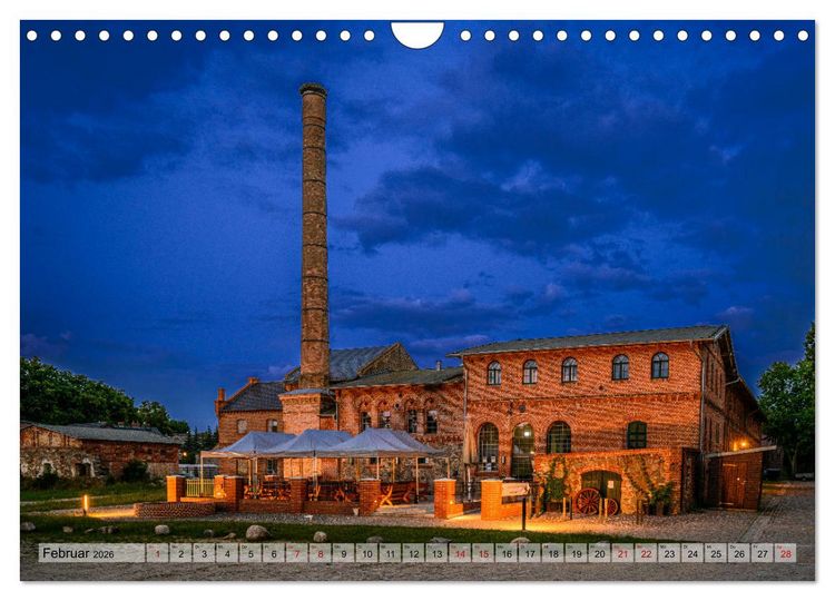 Produktbild: B&ouml;rnicke - Historisches Angerdorf im Barnim (Wandkalender 2026 DIN A4 quer), CALVENDO Monatskalender