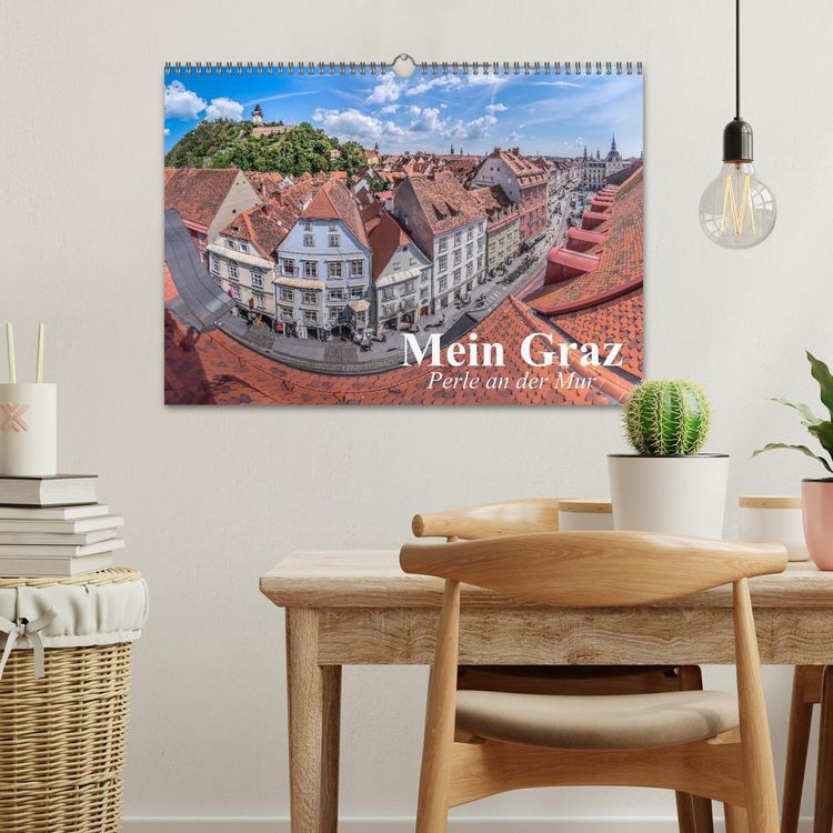 Produktbild: Mein Graz. Perle an der Mur (Wandkalender 2026 DIN A3 quer), CALVENDO Monatskalender